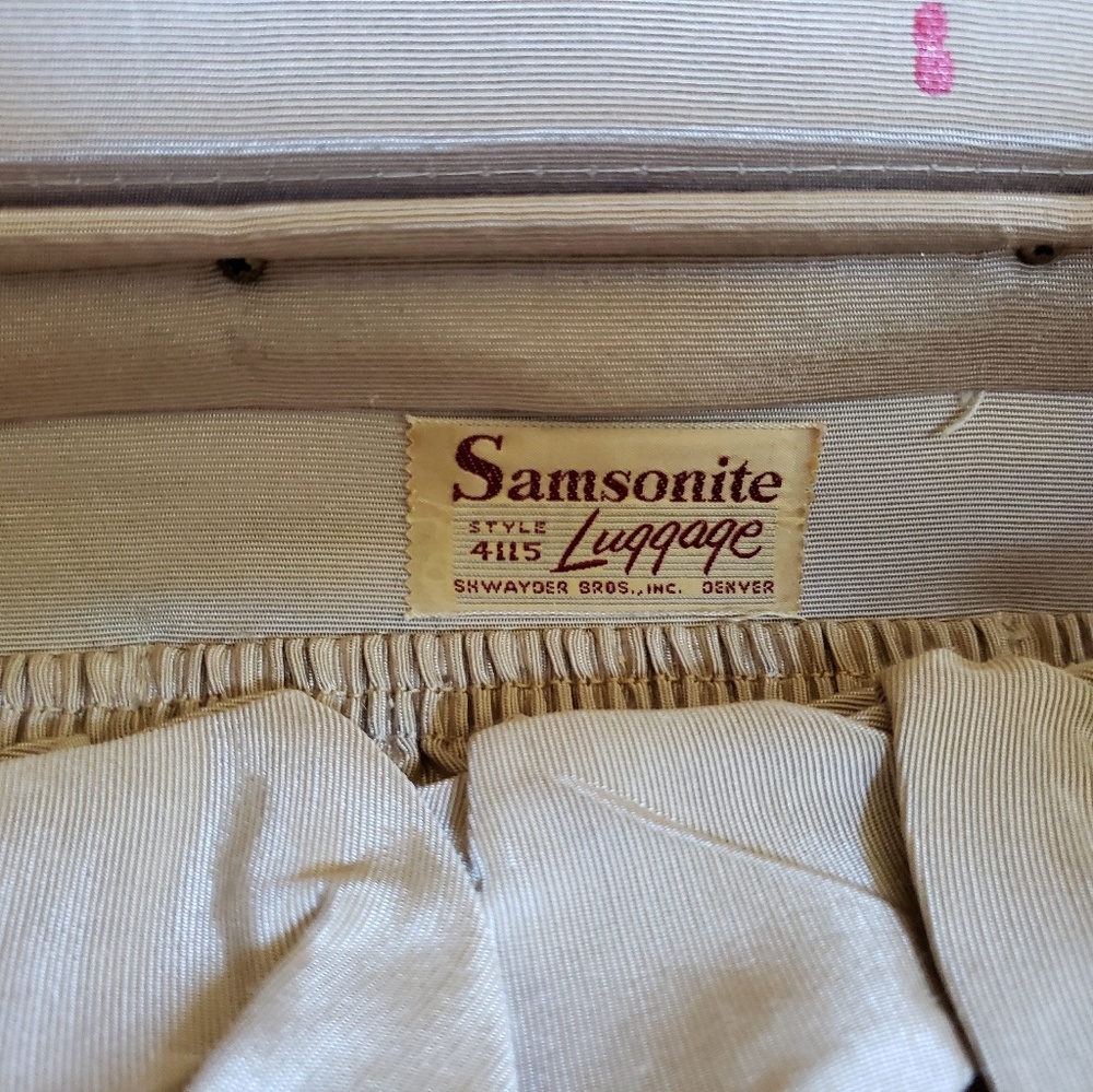 Vintage Samsonite Train Case - Picture 7 of 8
